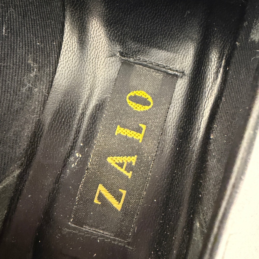 Vintage Zalo Needlepoint Bee Loafers Womens Size 8 Grandmillennial Made in Spain - Picture 8 of 10